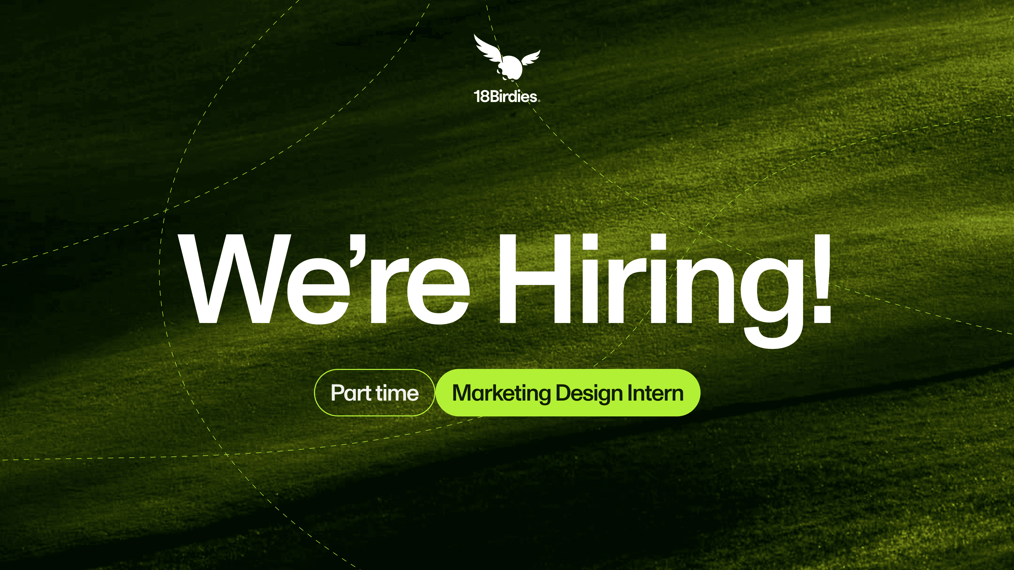We’re Hiring: Marketing Design Intern at 18Birdies