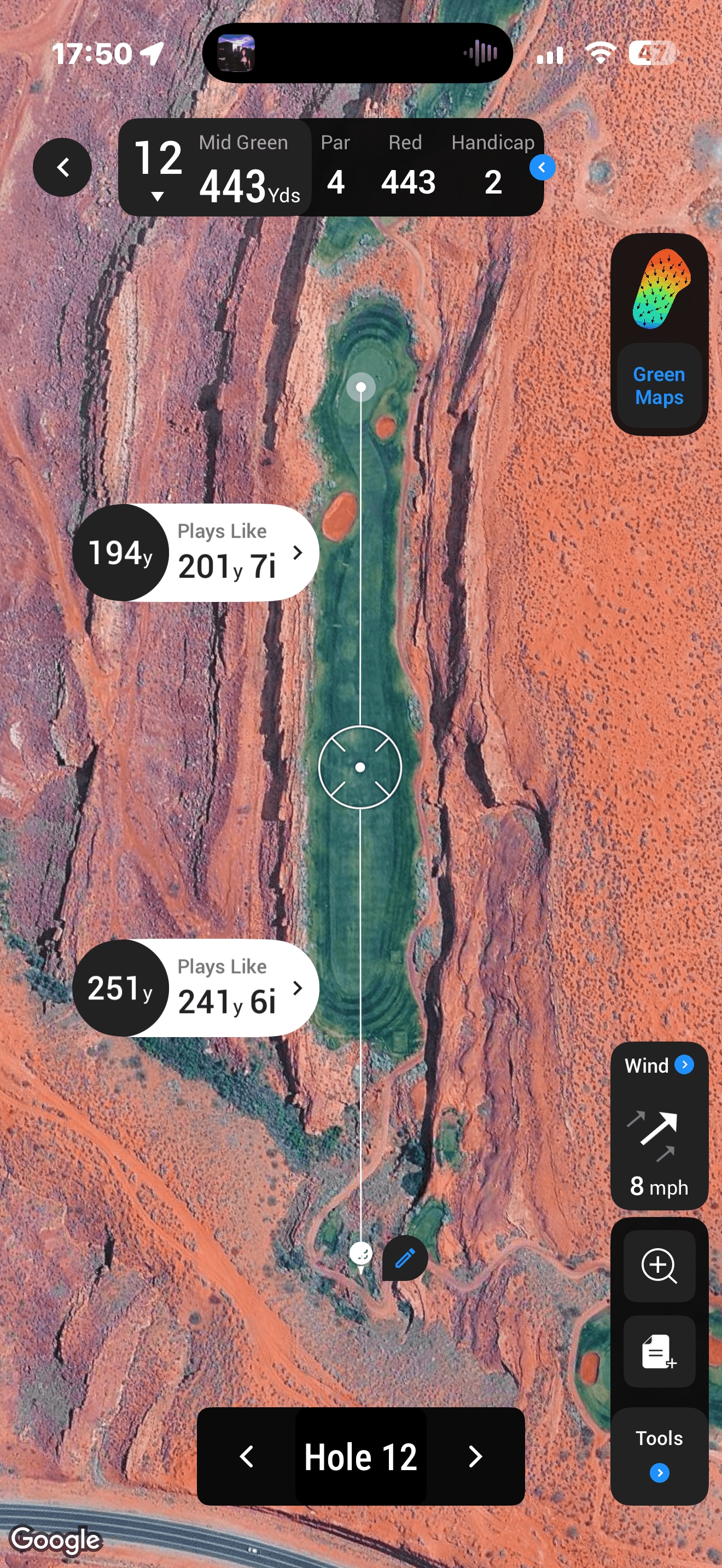 Hole 12, Sand Hollow Resort Championship Course
