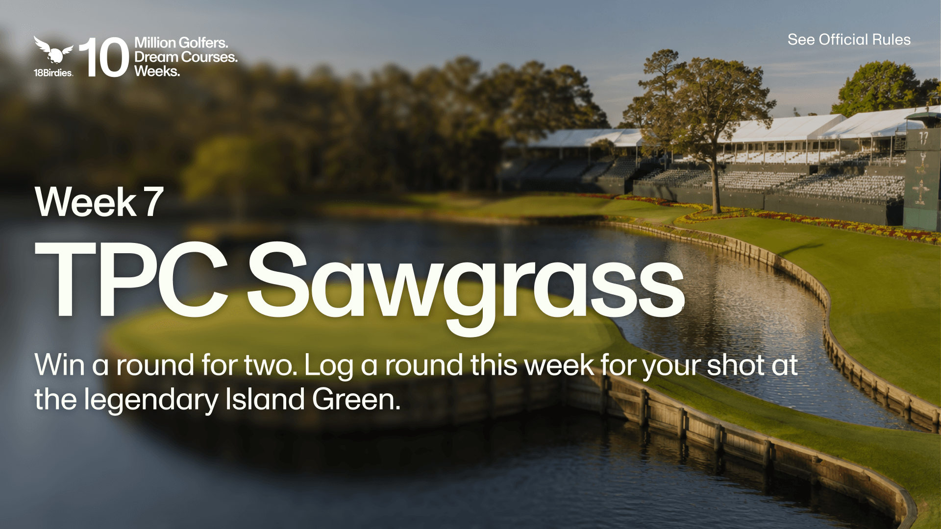 Week 7: Take on TPC Sawgrass