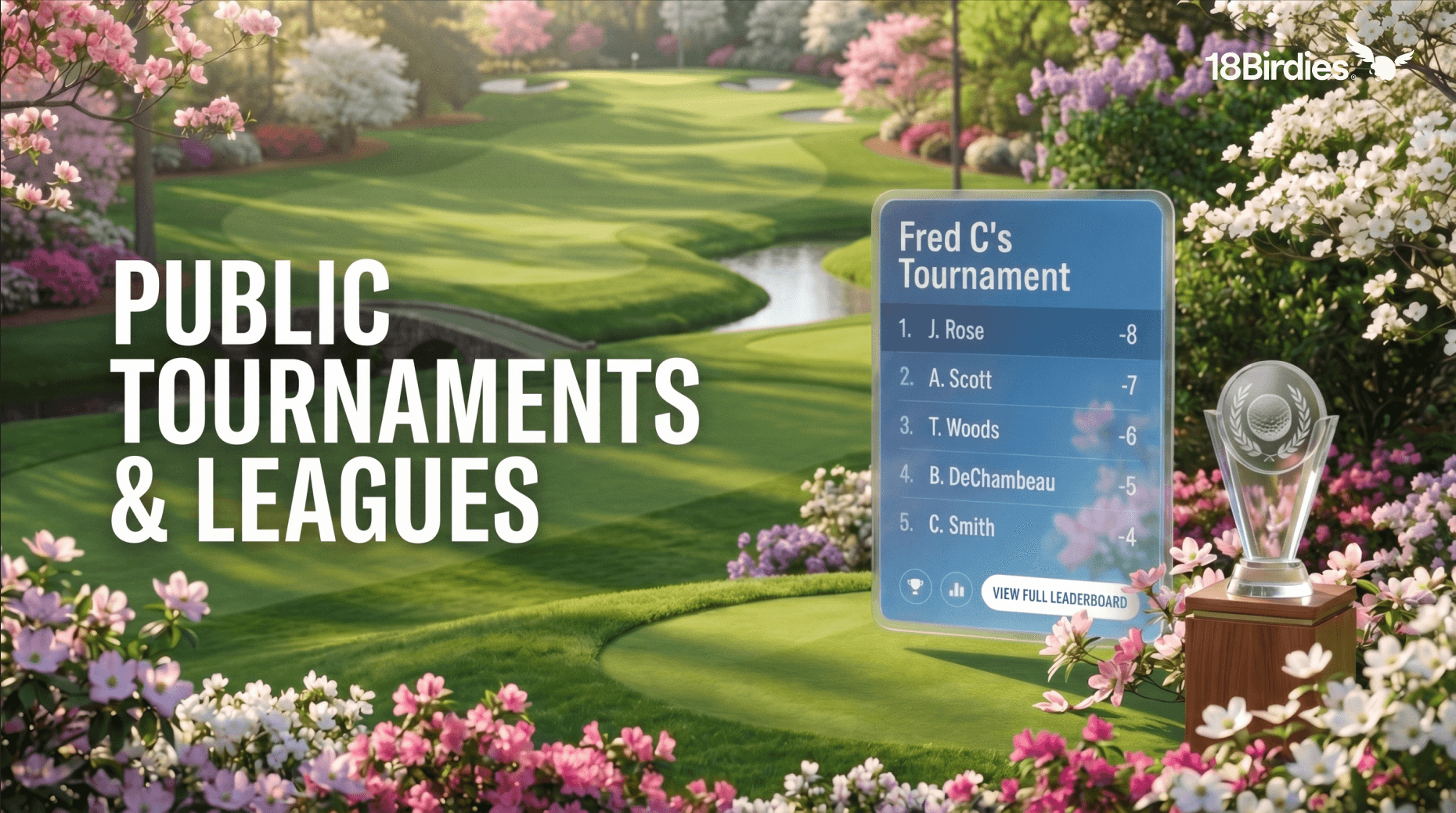 Introducing Public Tournaments and Leagues