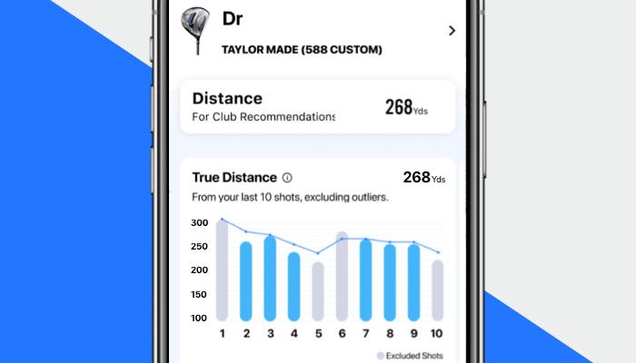 See the True Distance for every club in your bag