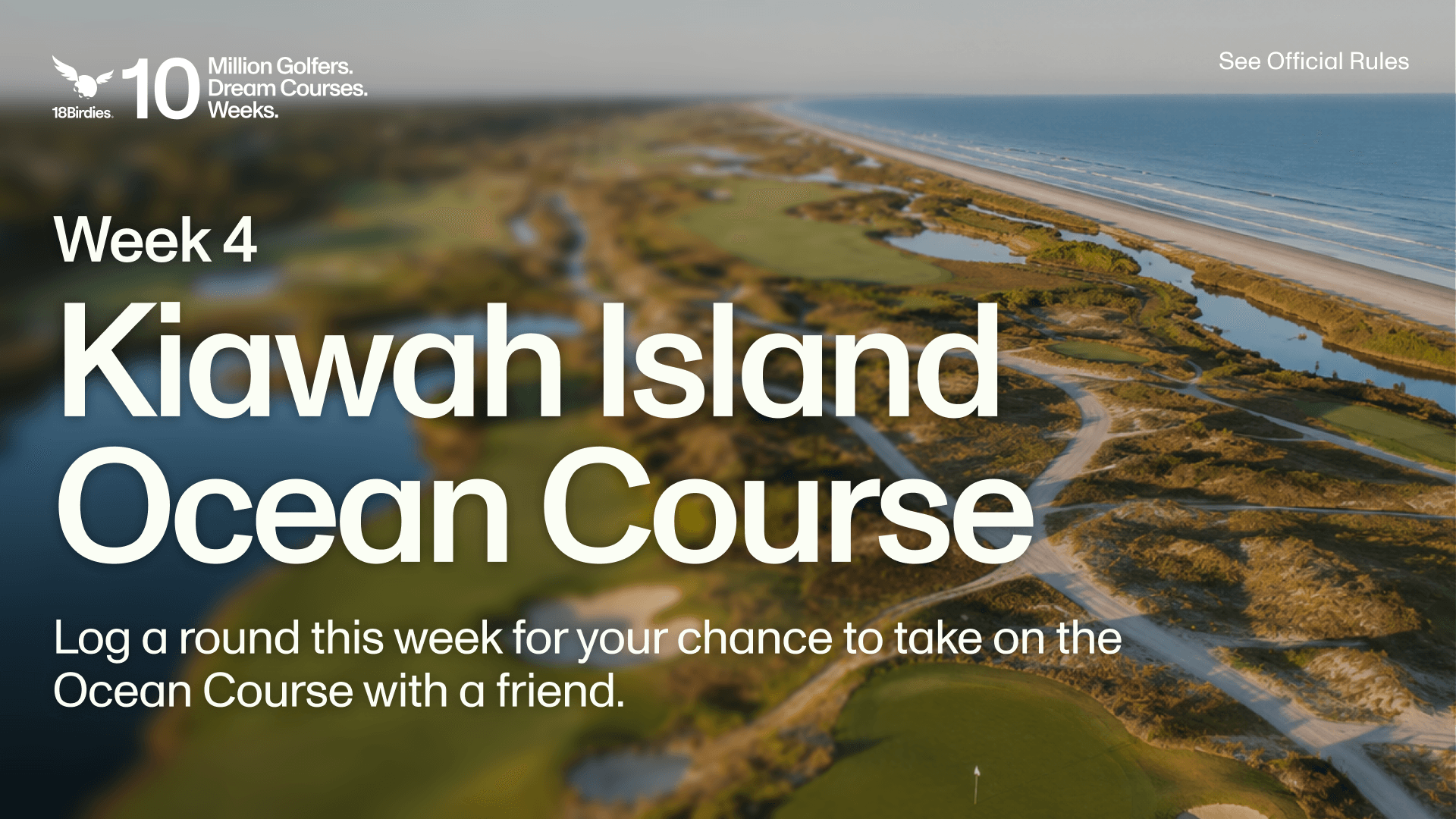 Week 4: Survive the Ocean Course at Kiawah Island